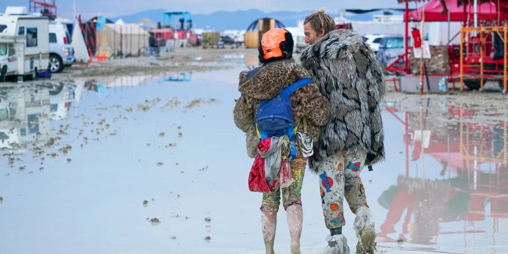 Burning Man, затопило