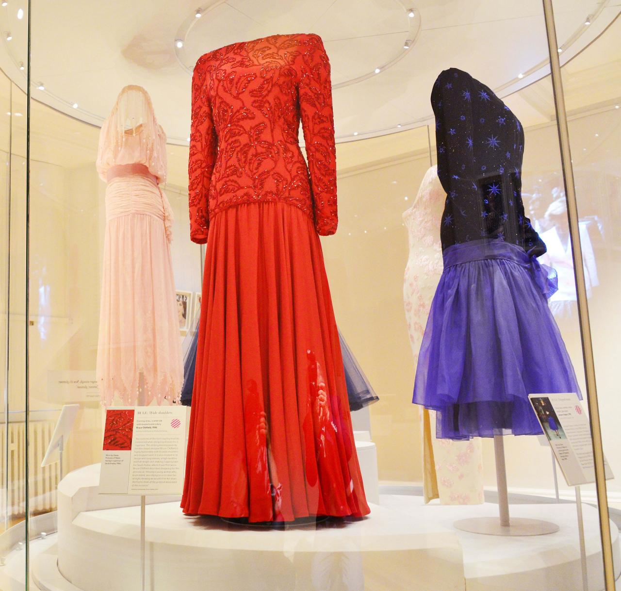 Принцесса Диана, платья