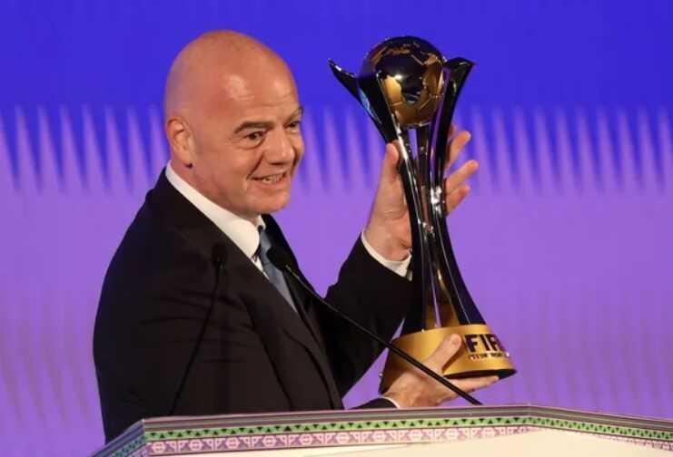 Президент ФИФА Джанни Инфантино