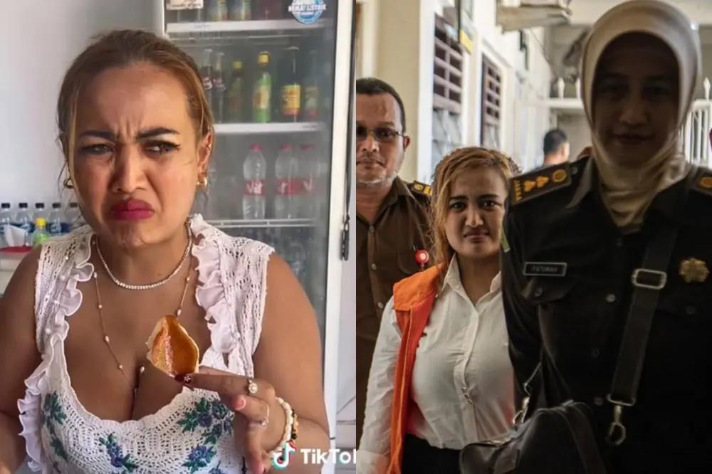 Тиктокерша, ела свинину