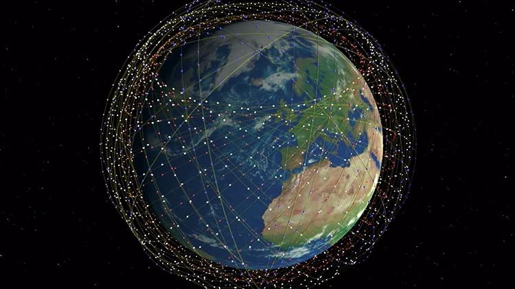 Starlink, группировка спутников над Землёй