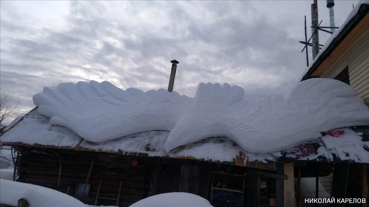 Николай Карелов, Пермь, снежные скульптуры