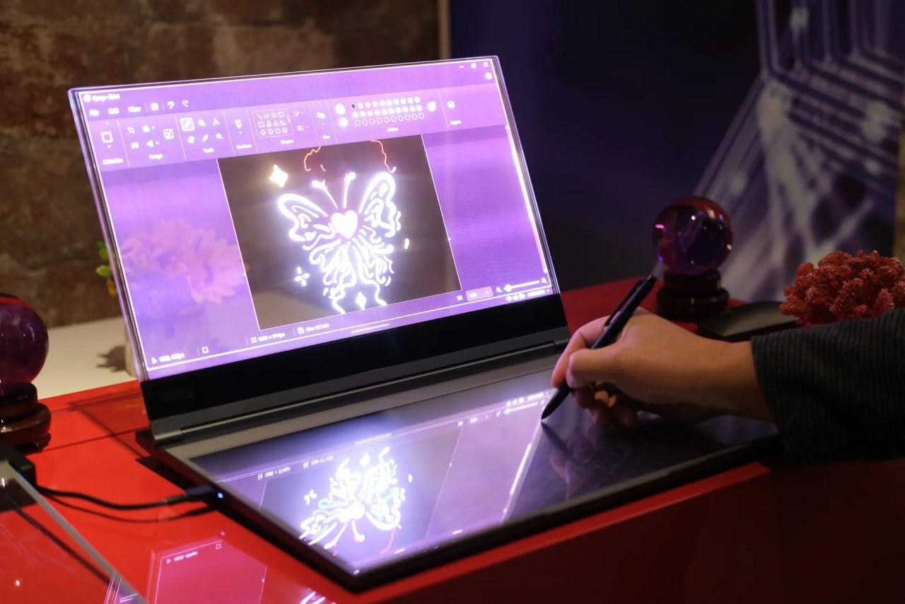 Lenovo ThinkBook Transparent Display Laptop