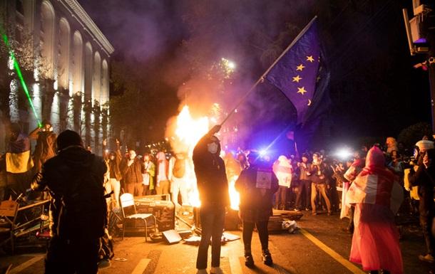 Протесты в Грузии