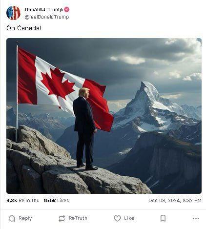 Трамп и Канада