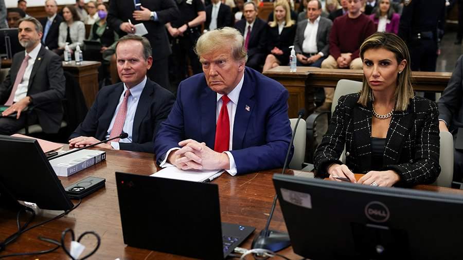 Трамп в суде