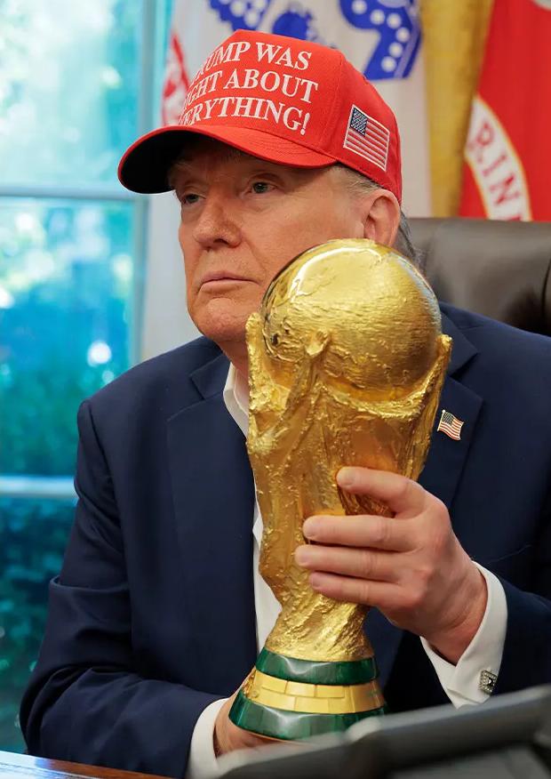 Дональд Трамп и кубок мира по футболу Дональд Трамп и кубок мира по футболу