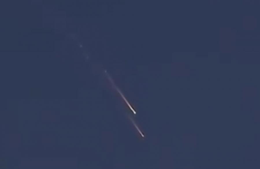 Падающий спутник