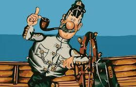 Капитан Врунгель курит