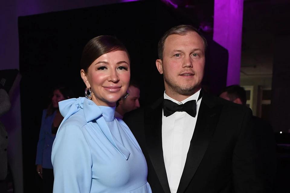 Елена Блиновская с мужем