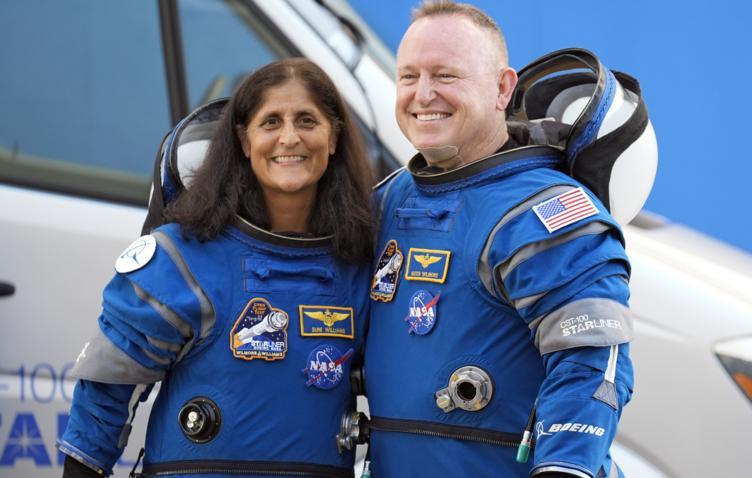 Бутч Уилмор и Сунита Уильямс