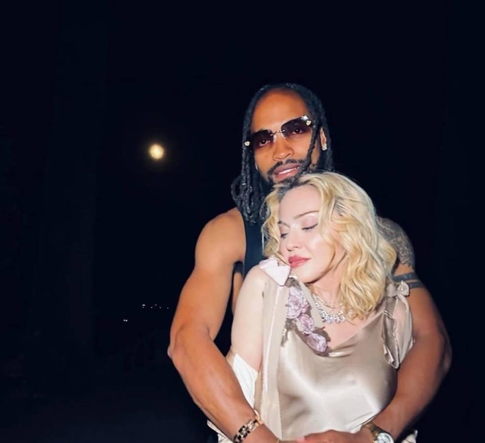 Мадонна и Аким Моррис