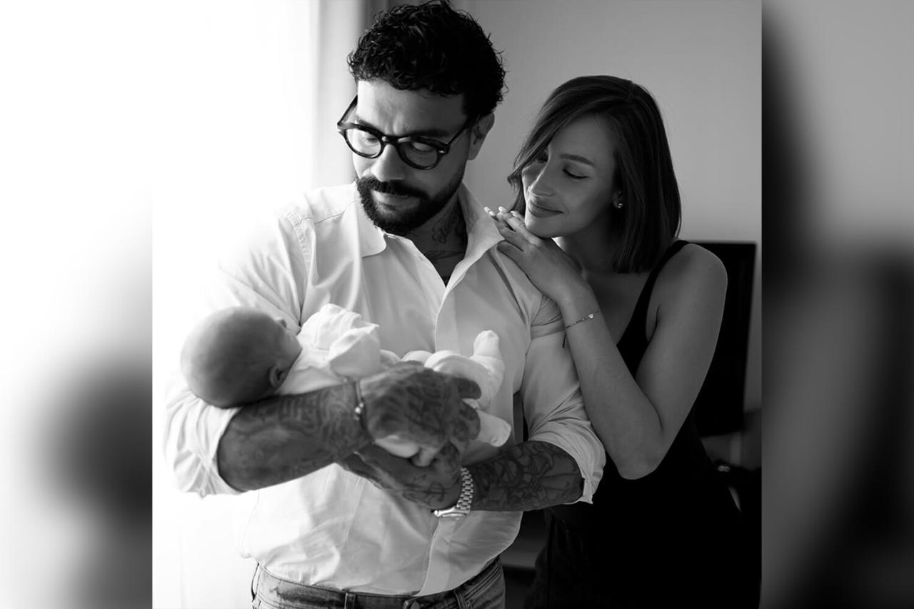 Тимати и новорождённая дочь