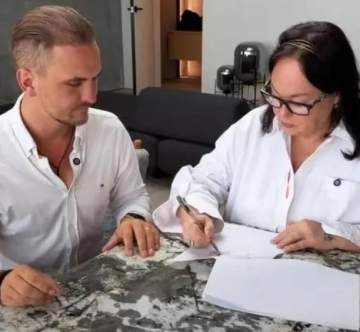 Лариса Гузеева и Сергей Домогацкий на Бали