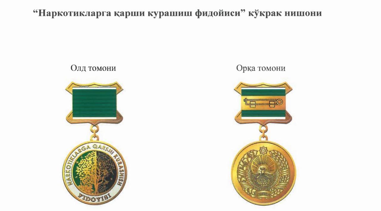 Знак за борьбу с наркотиками