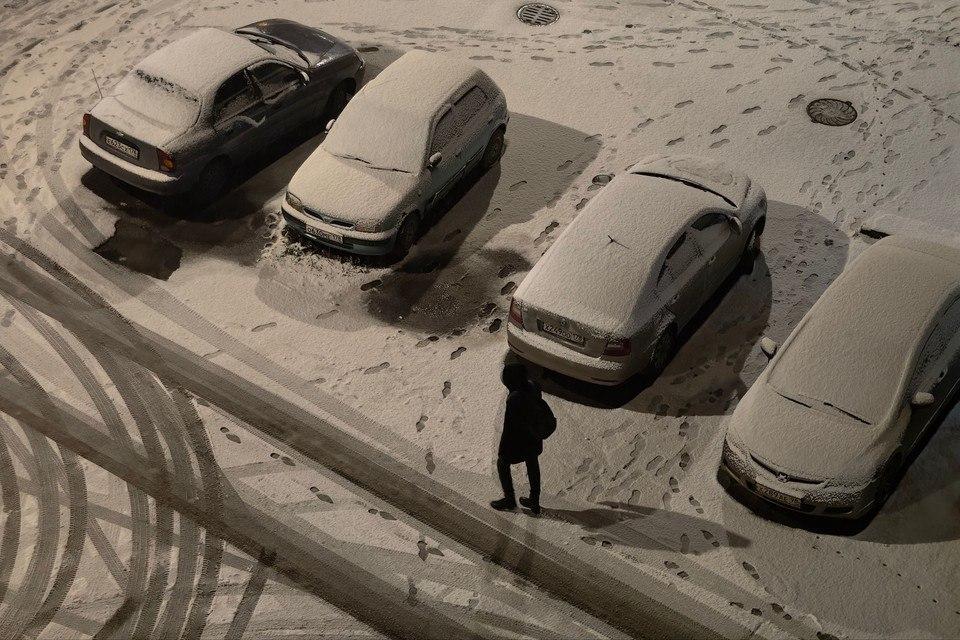 Санкт-Петербург, снегопад