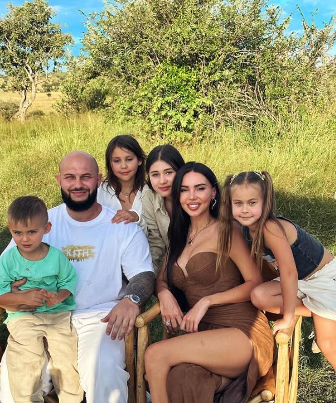 Оксана Самойлова, Джиган и дети