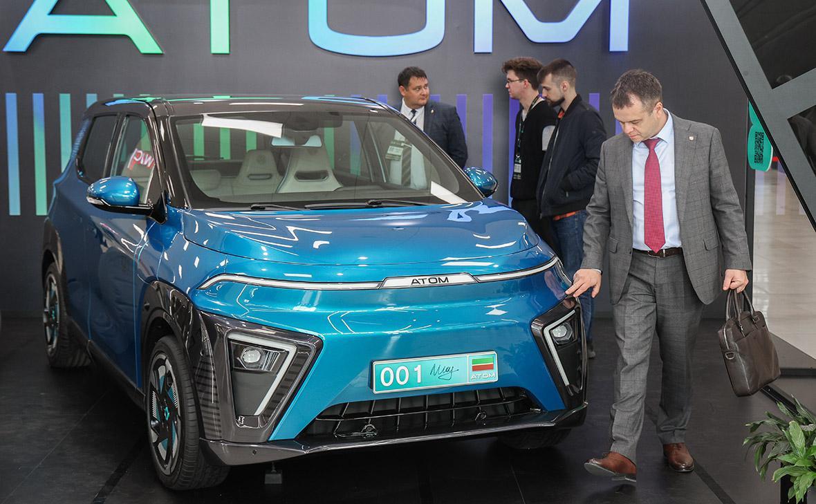 С конвейера сошёл первый российский электромобиль