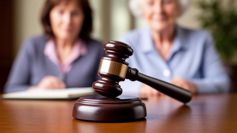 Суд против бабки