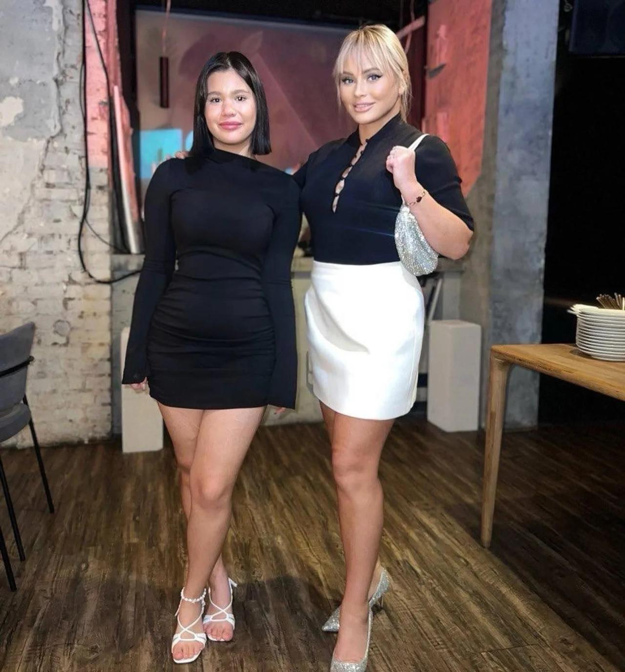 Дана Борисова с дочерью Полиной