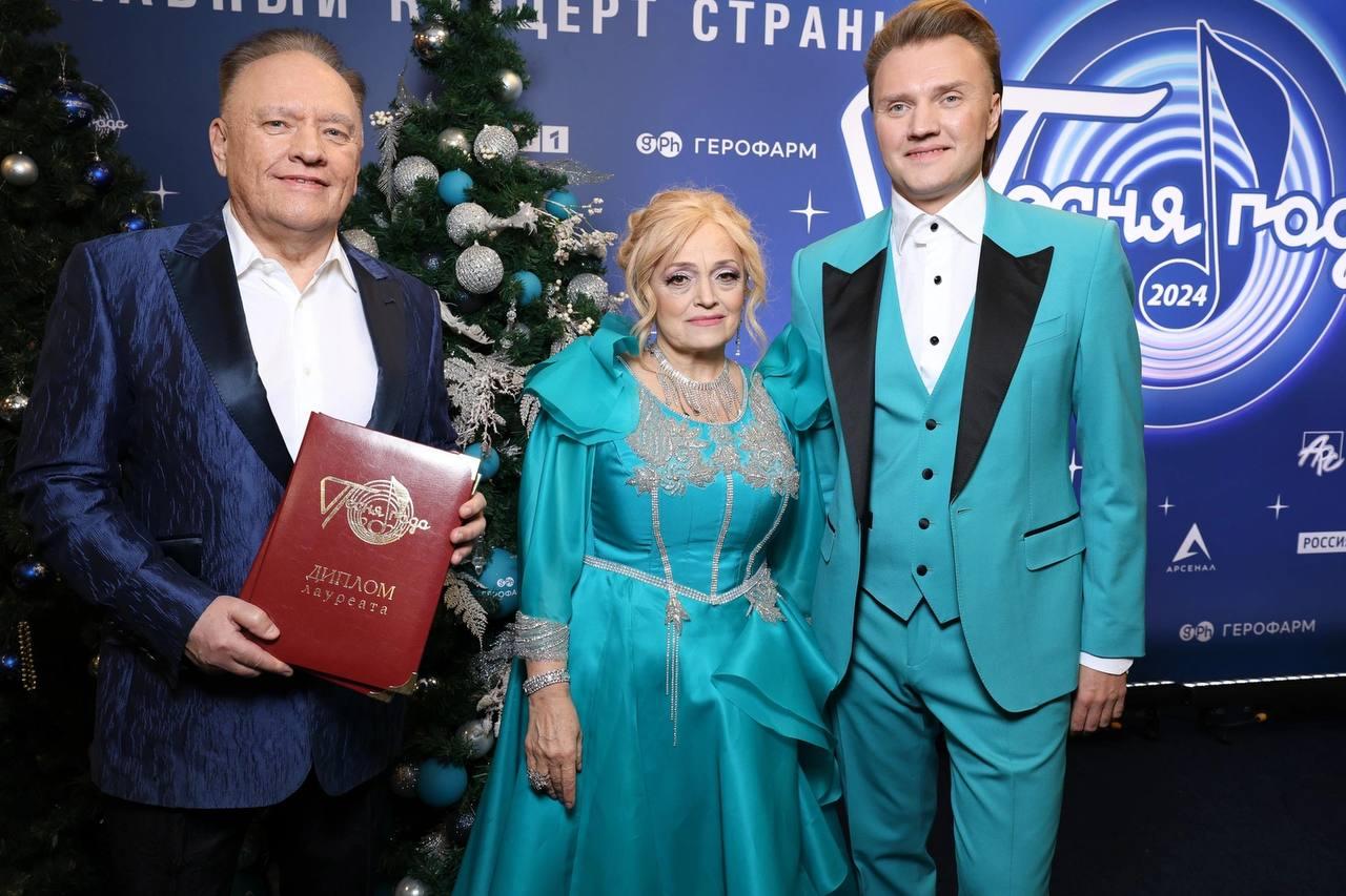 Надежда Кадышева с сыном