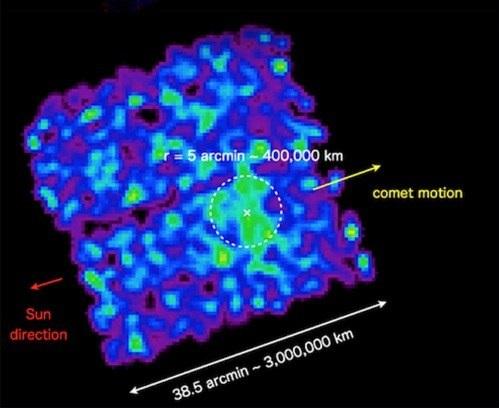 Источник излучения внутри 3I/ATLAS