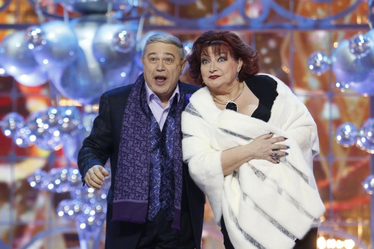 Евгений Петросян и Елена Степаненко