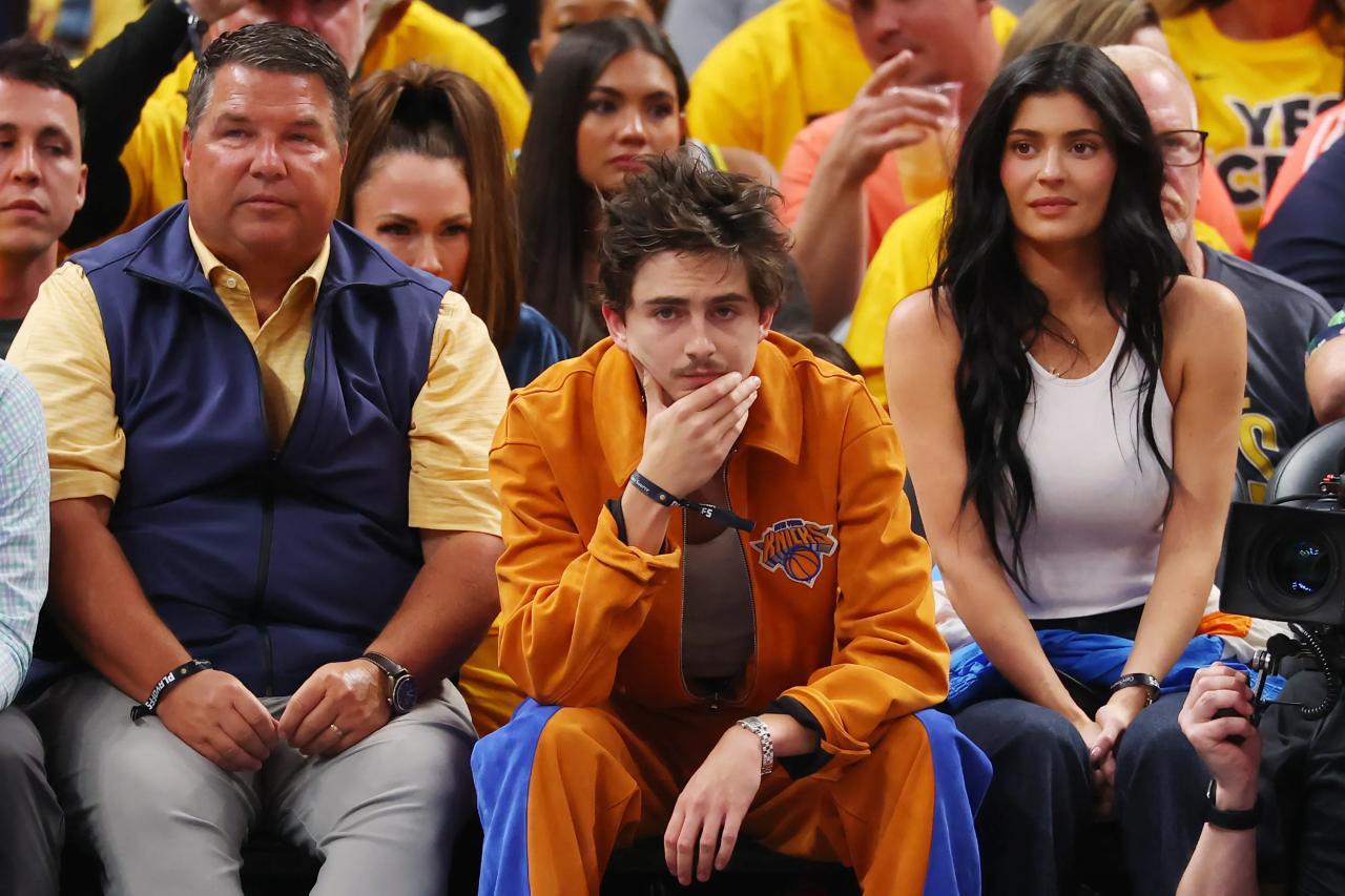 Кайли Дженнер и Тимоти Шаламе