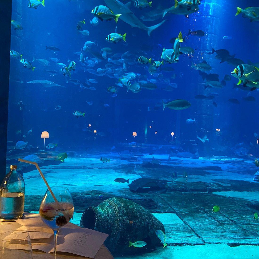 Дубай, ресторан Ossiano