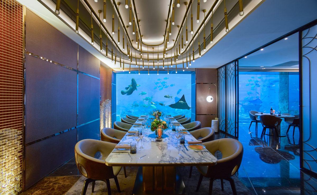 Дубай, ресторан Ossiano