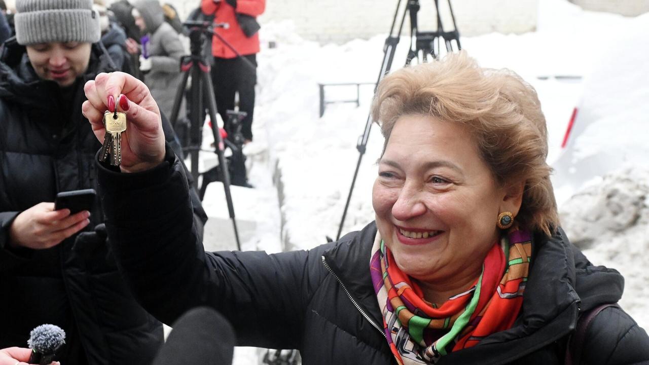 Ключи от квартиры Долиной