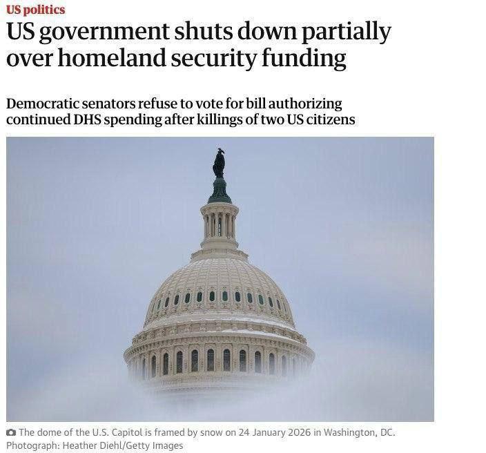 Шатдаун в США