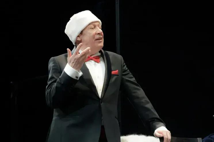 Михаил Ефремов на репетиции