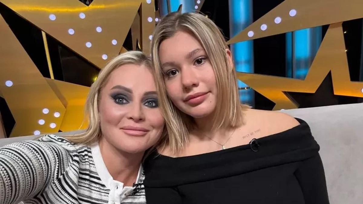 Дана Борисова с дочерью Полиной