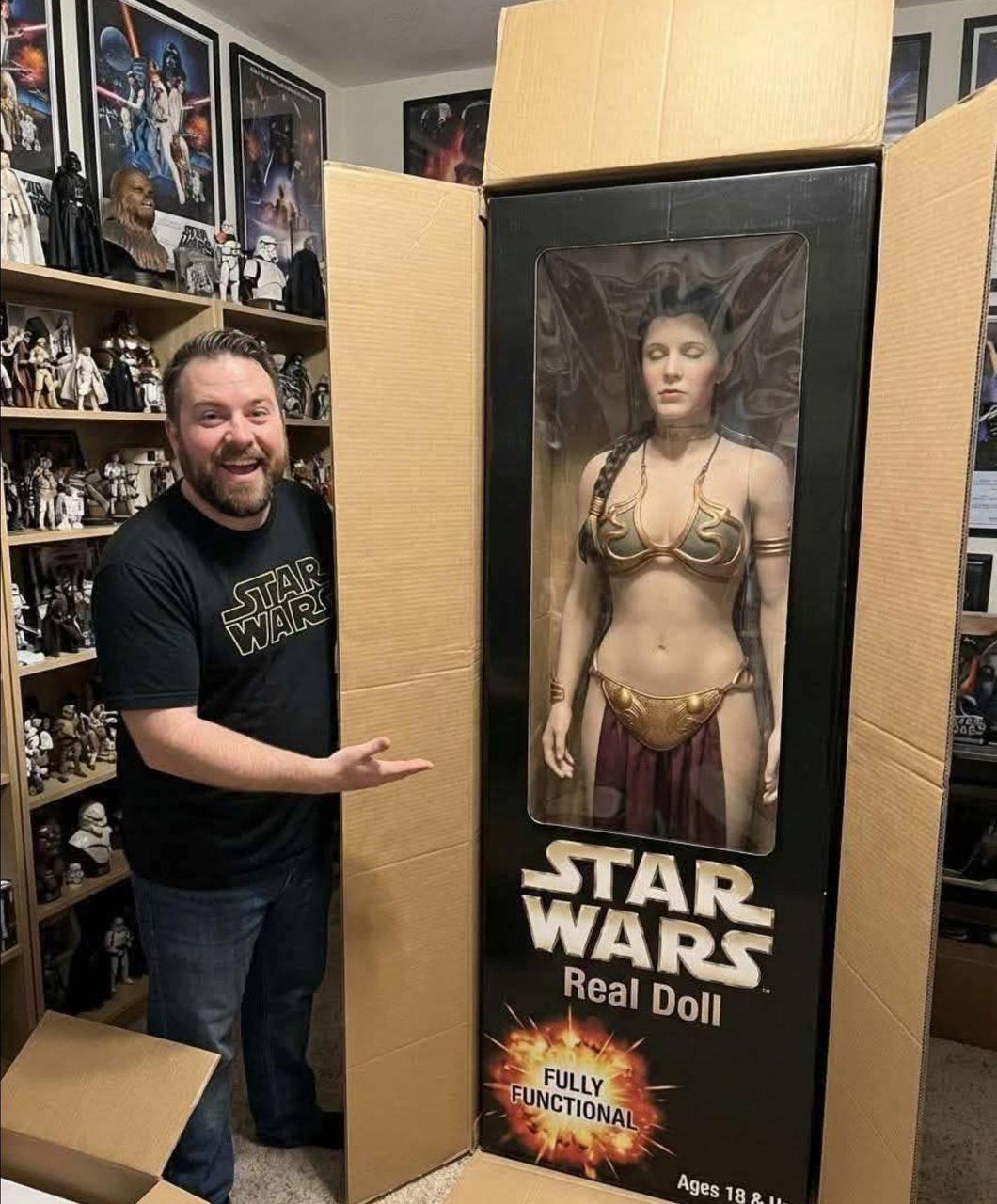 Кукла принцесса Лея