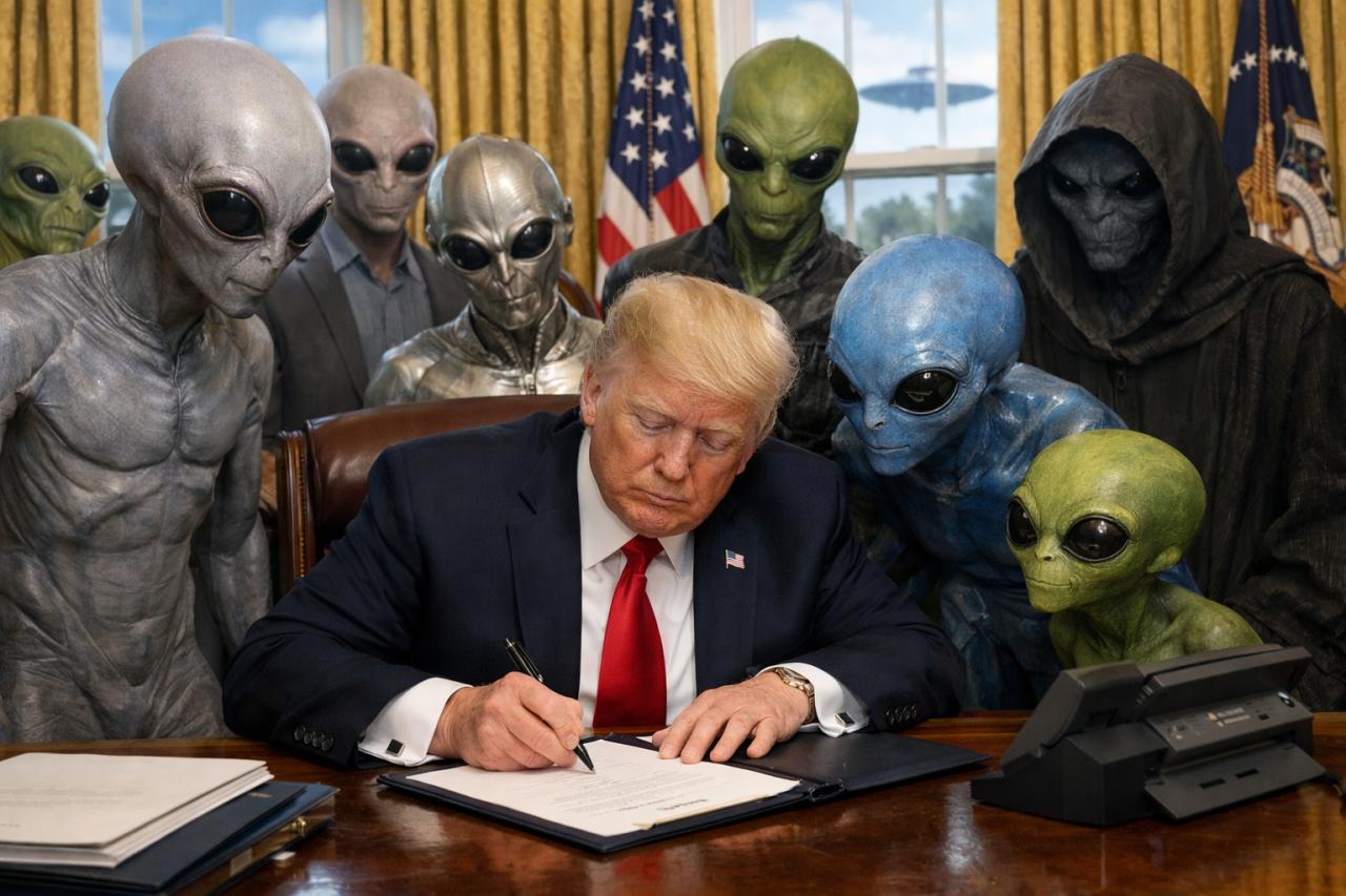 Американцы рассекретят инопланетян