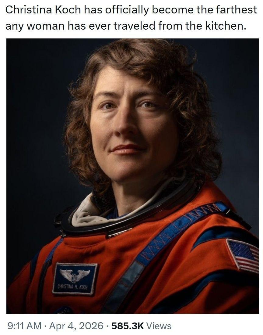 Кристина Кох - астронавт