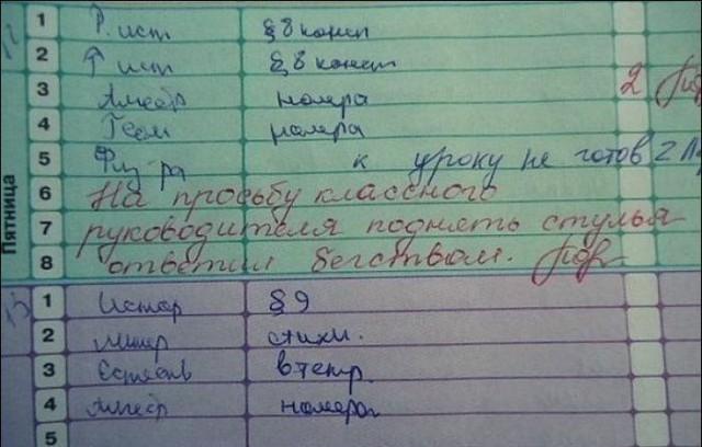 Записи в дневнике