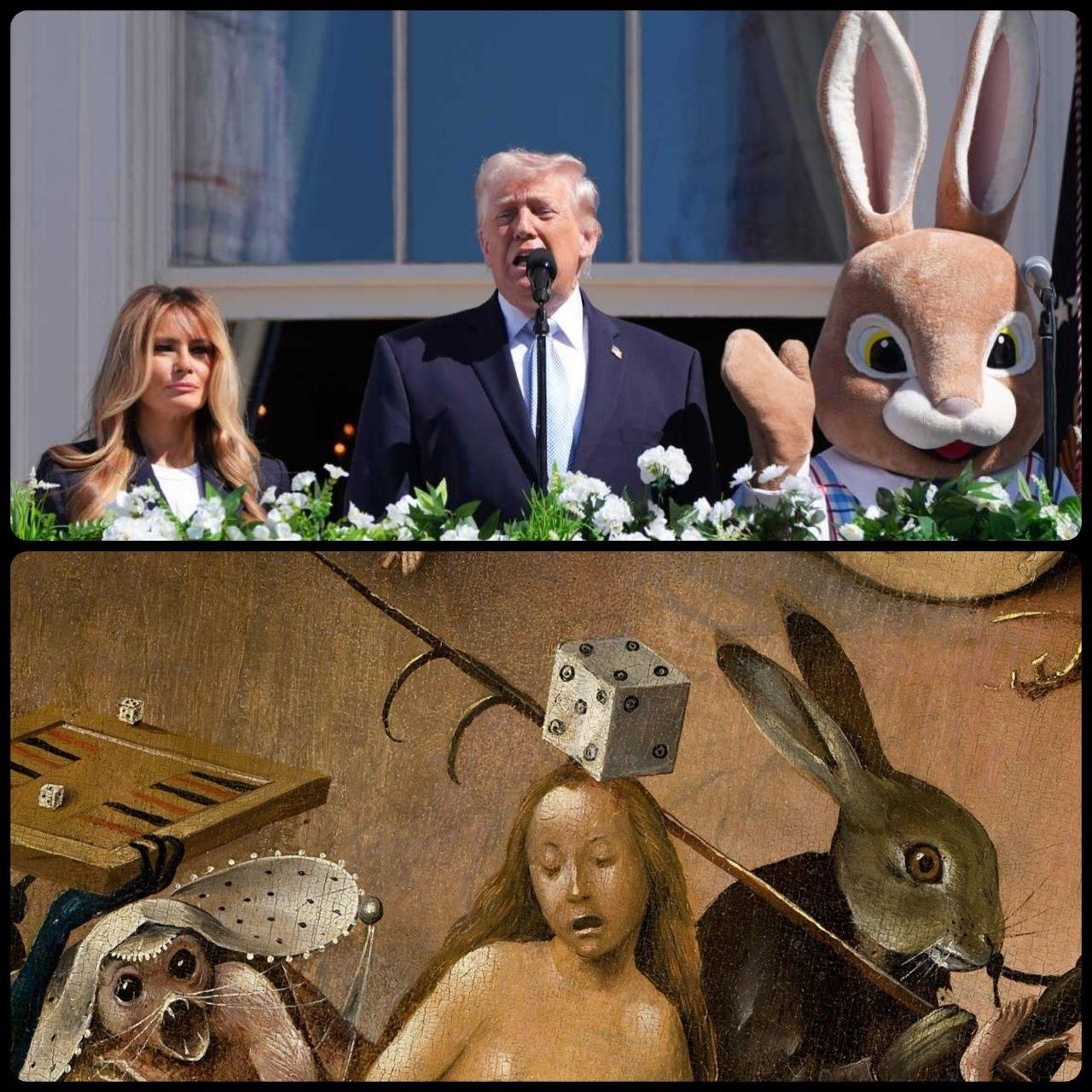 Сад земных наслаждений и Трамп