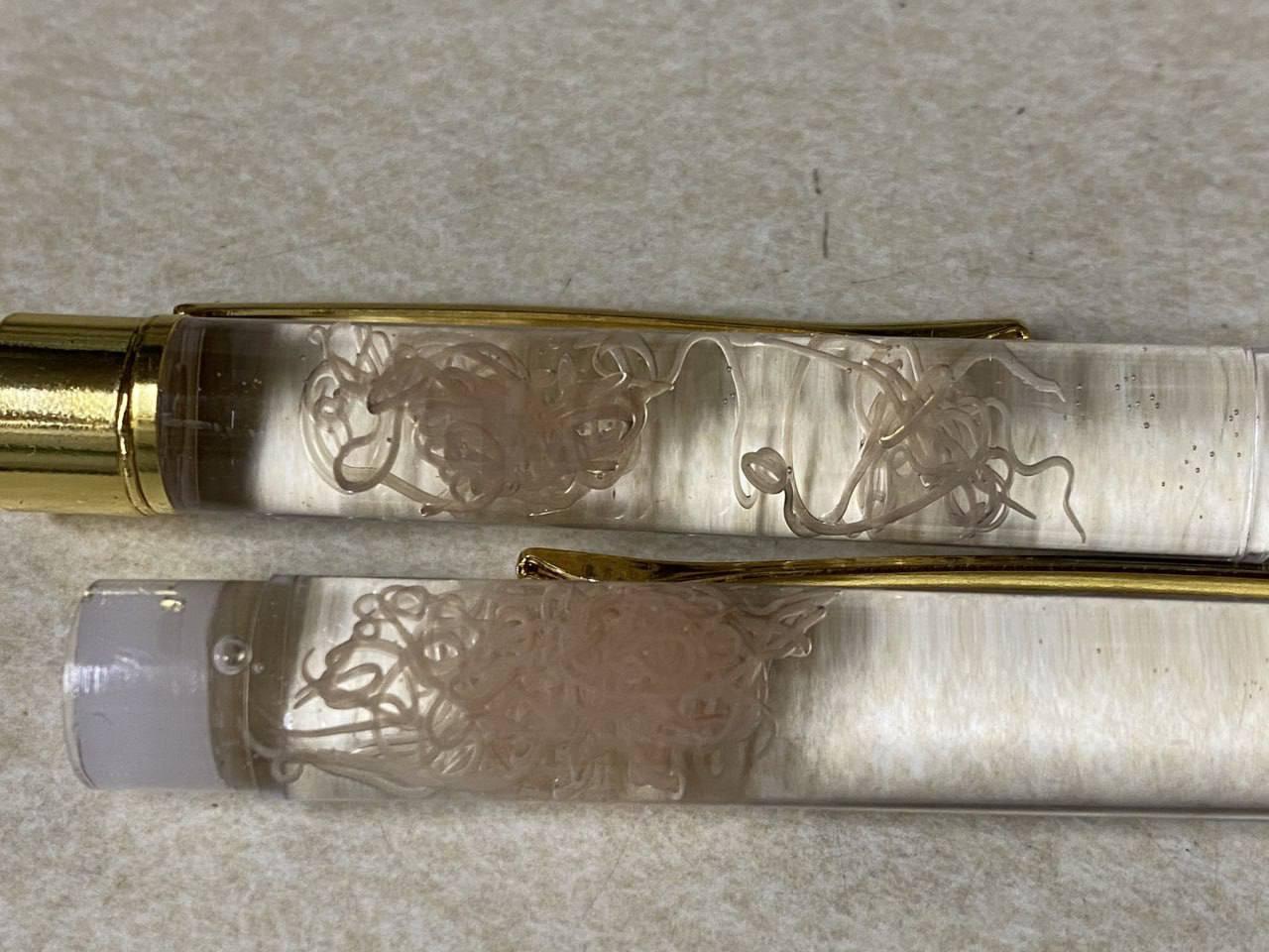 Ручка с глистами, Япония