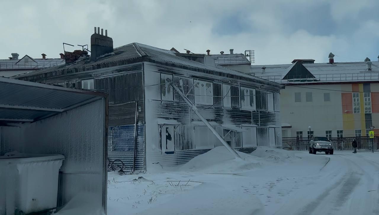 Северо-Курильск в апреле