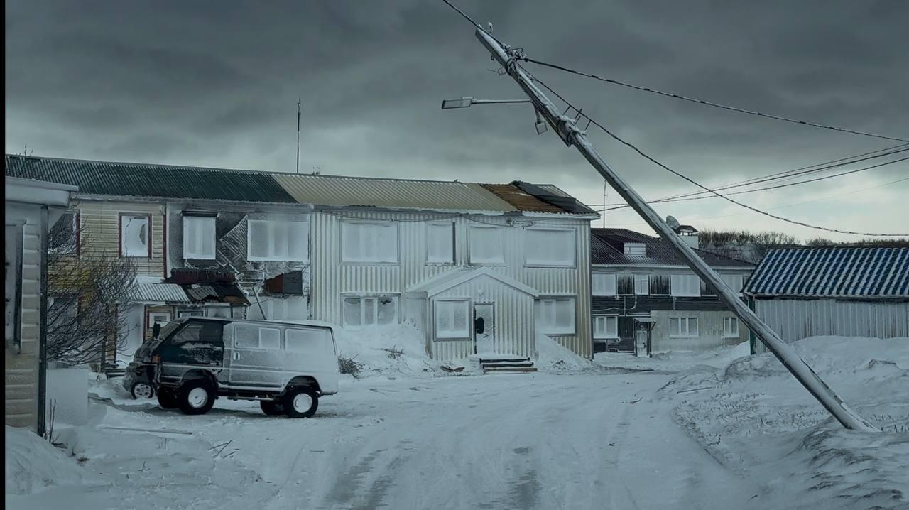 Северо-Курильск в апреле