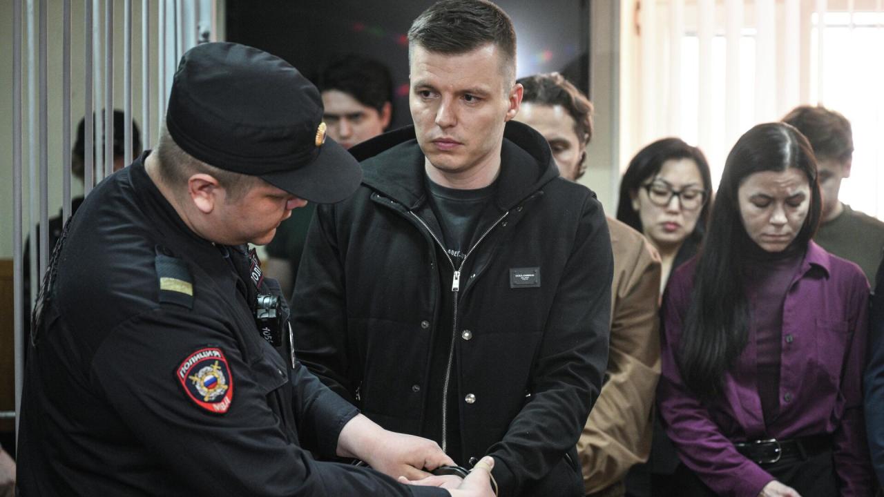 Артём Чекалин в суде