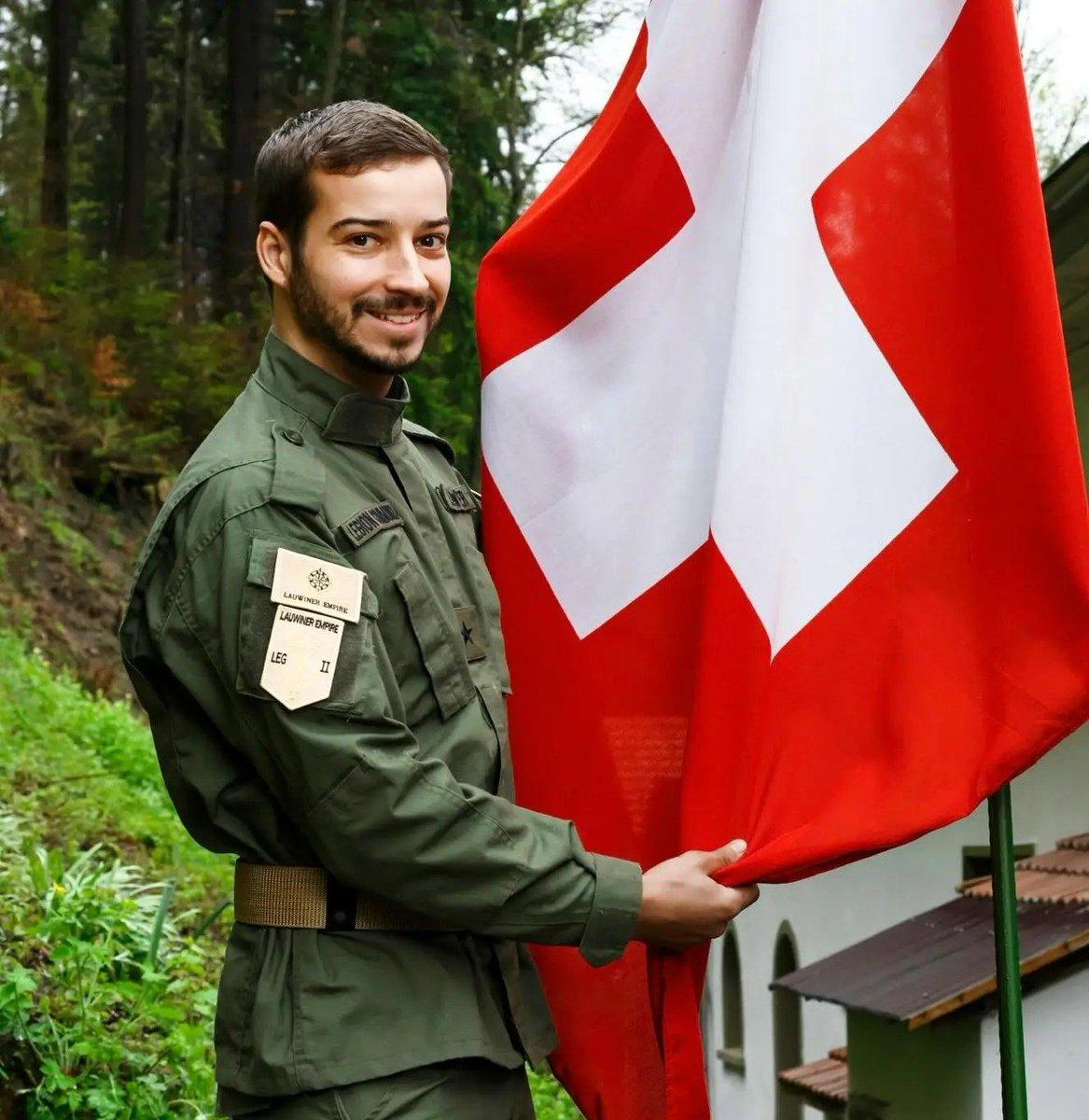 Йонас Лаувинер в армии