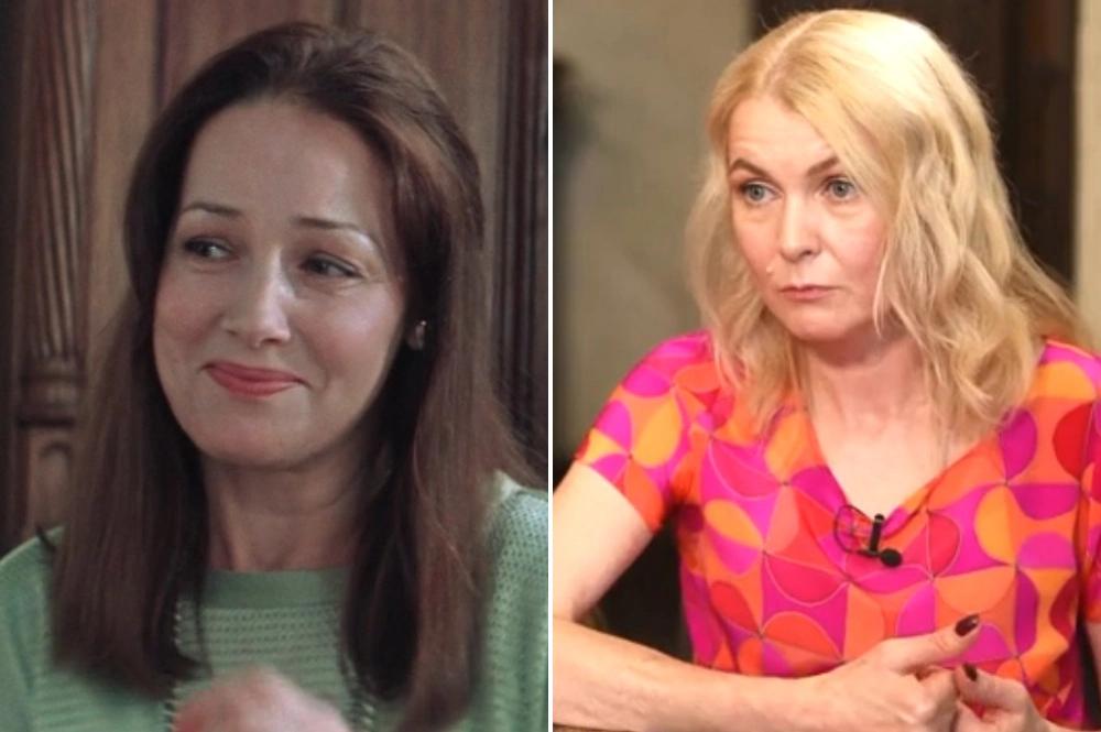 Алевтина Евдокимова и Анастасия Немоляева