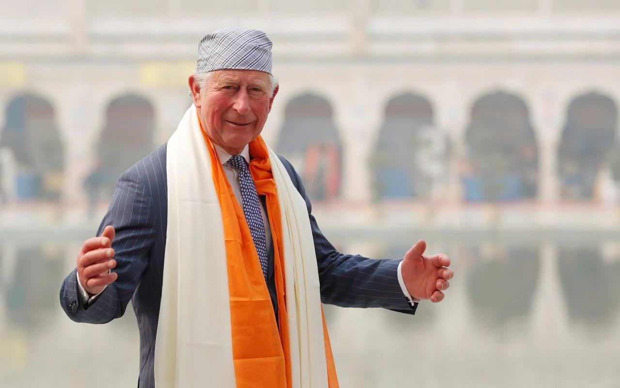 Король Британии в чалме