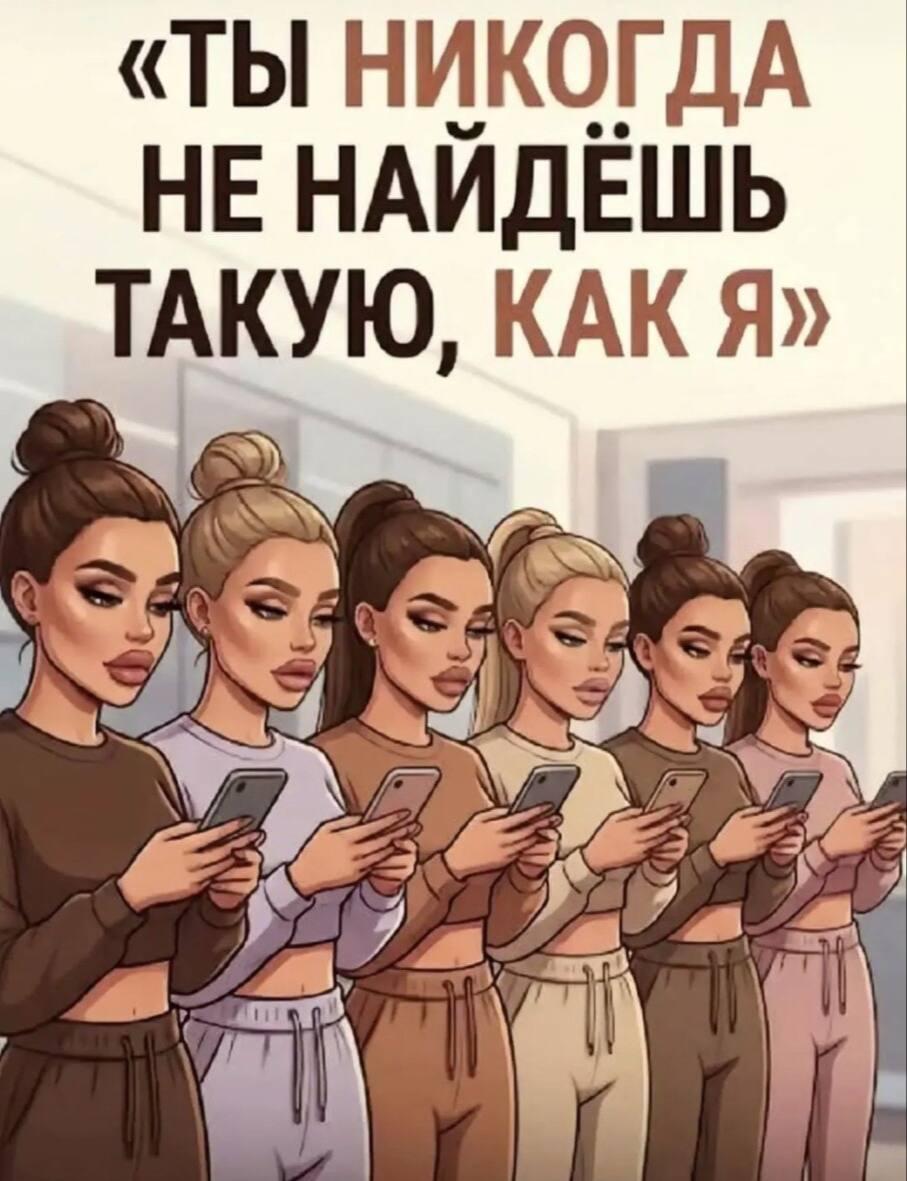 Современные девушки, мем