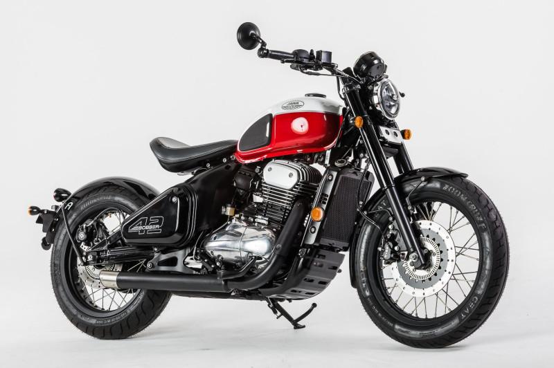 Jawa 350 bobber - одиночный форсированный вариант
