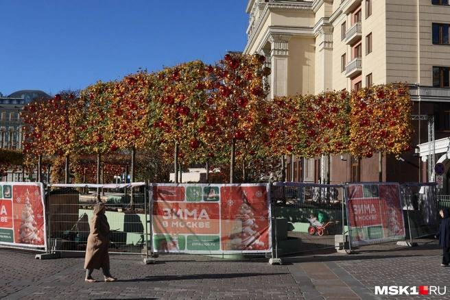 Москву украсили к Новому Году