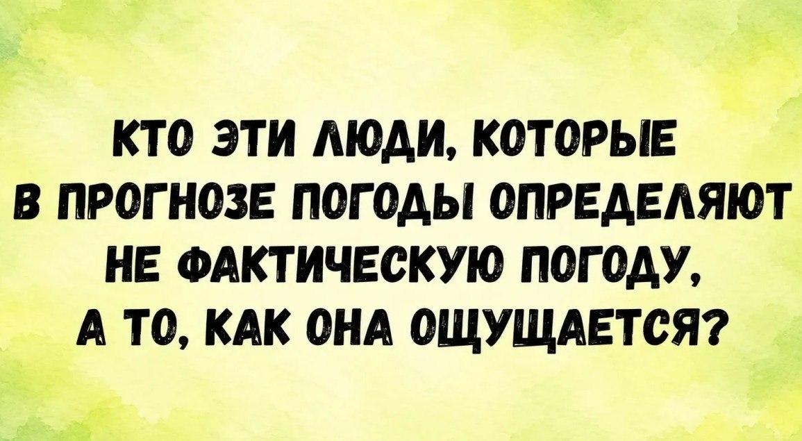 Погода, прогноз, мем